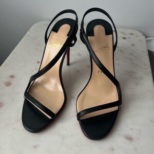 Christian Louboutin's Rosalie sandal heel